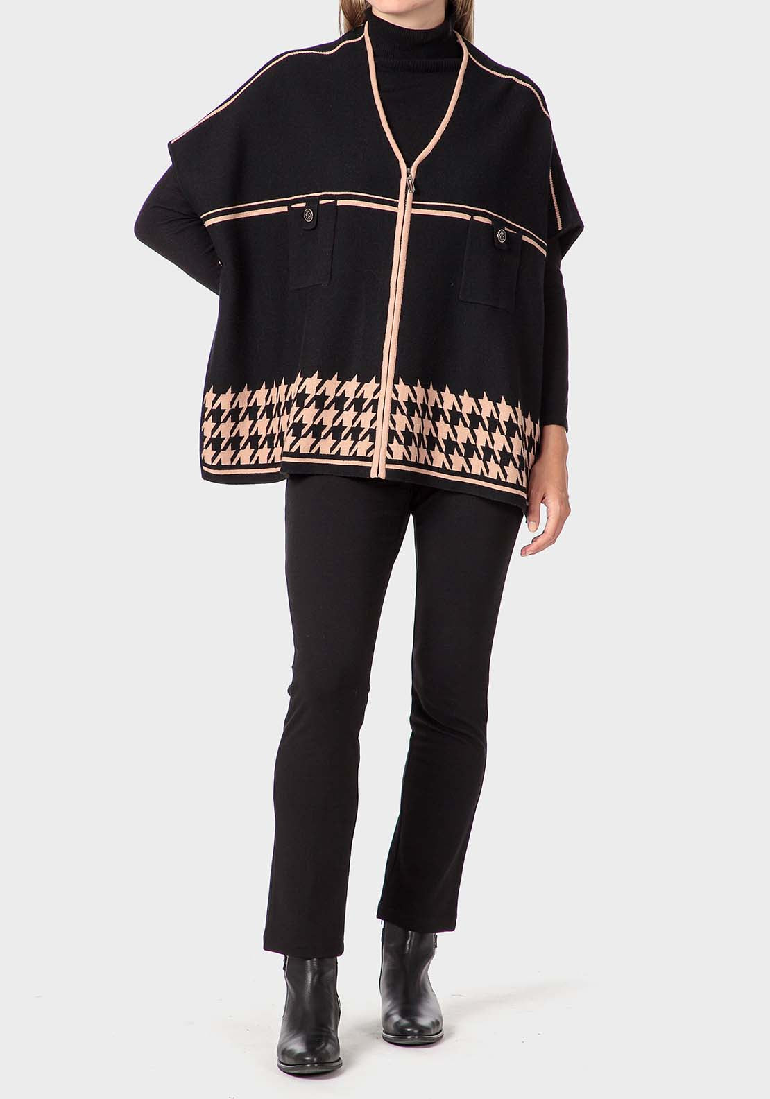 Punt Roma Cape - Black 3 Shaws Department Stores