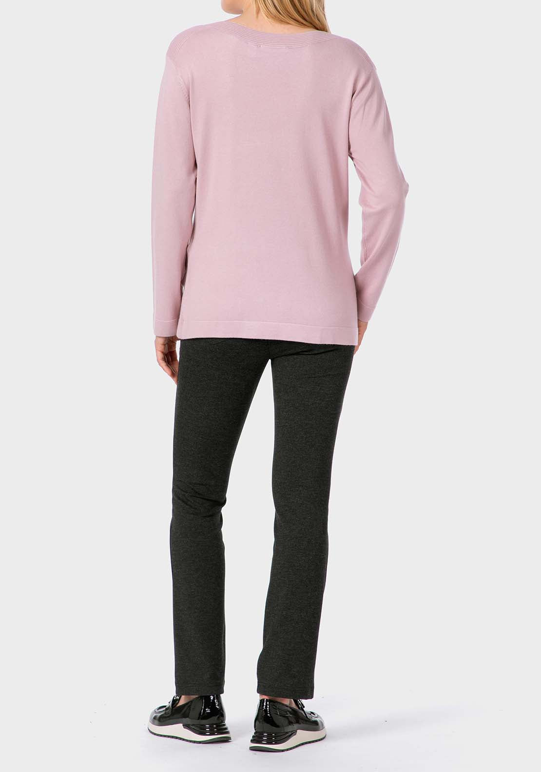 Rhinestone Fantasy Sweater - Pink