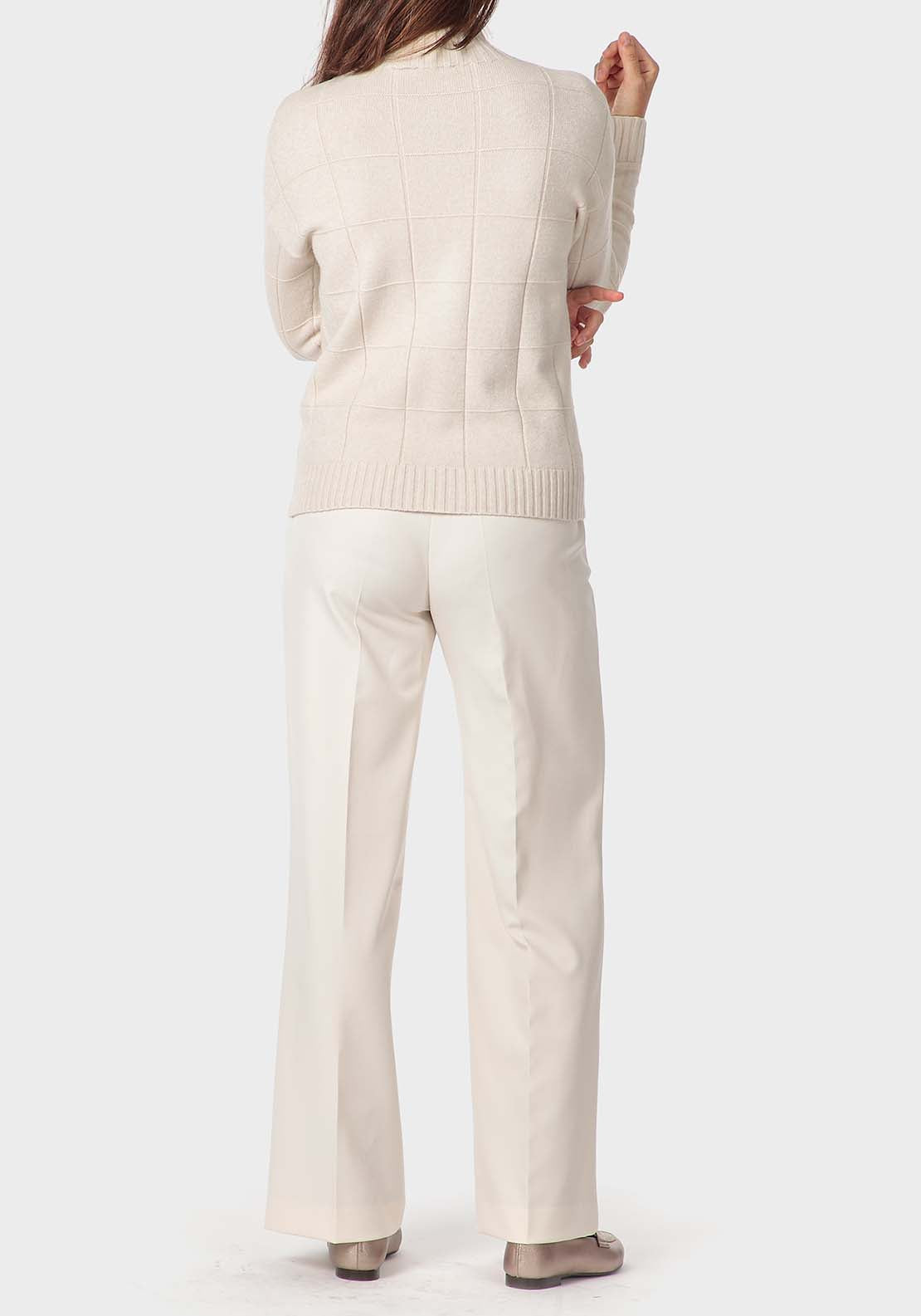 Punt Roma Fantasy Sweater - Beige 4 Shaws Department Stores
