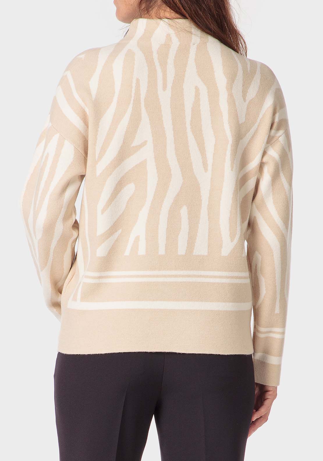 Punt Roma Beige Sweater - Beige 2 Shaws Department Stores