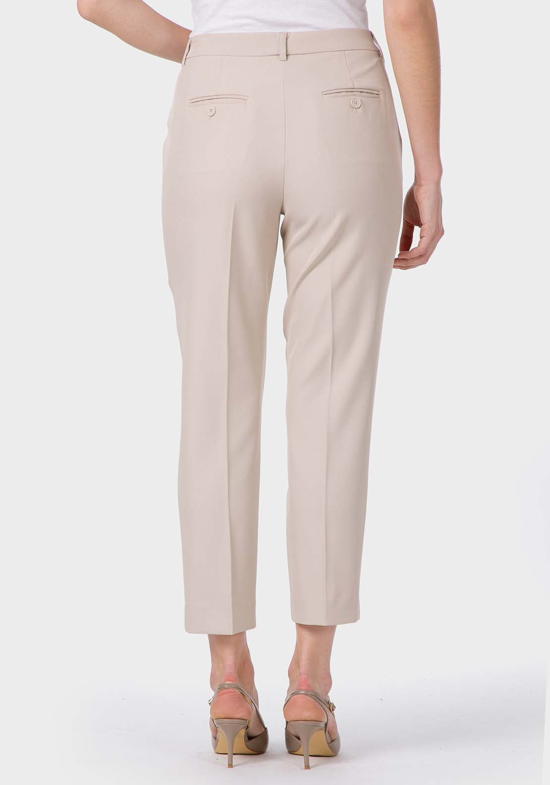 Beige Trousers - Beige