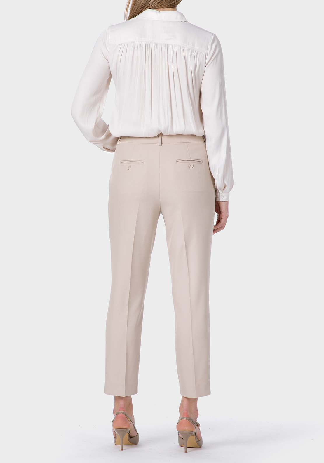 Beige Trousers - Beige