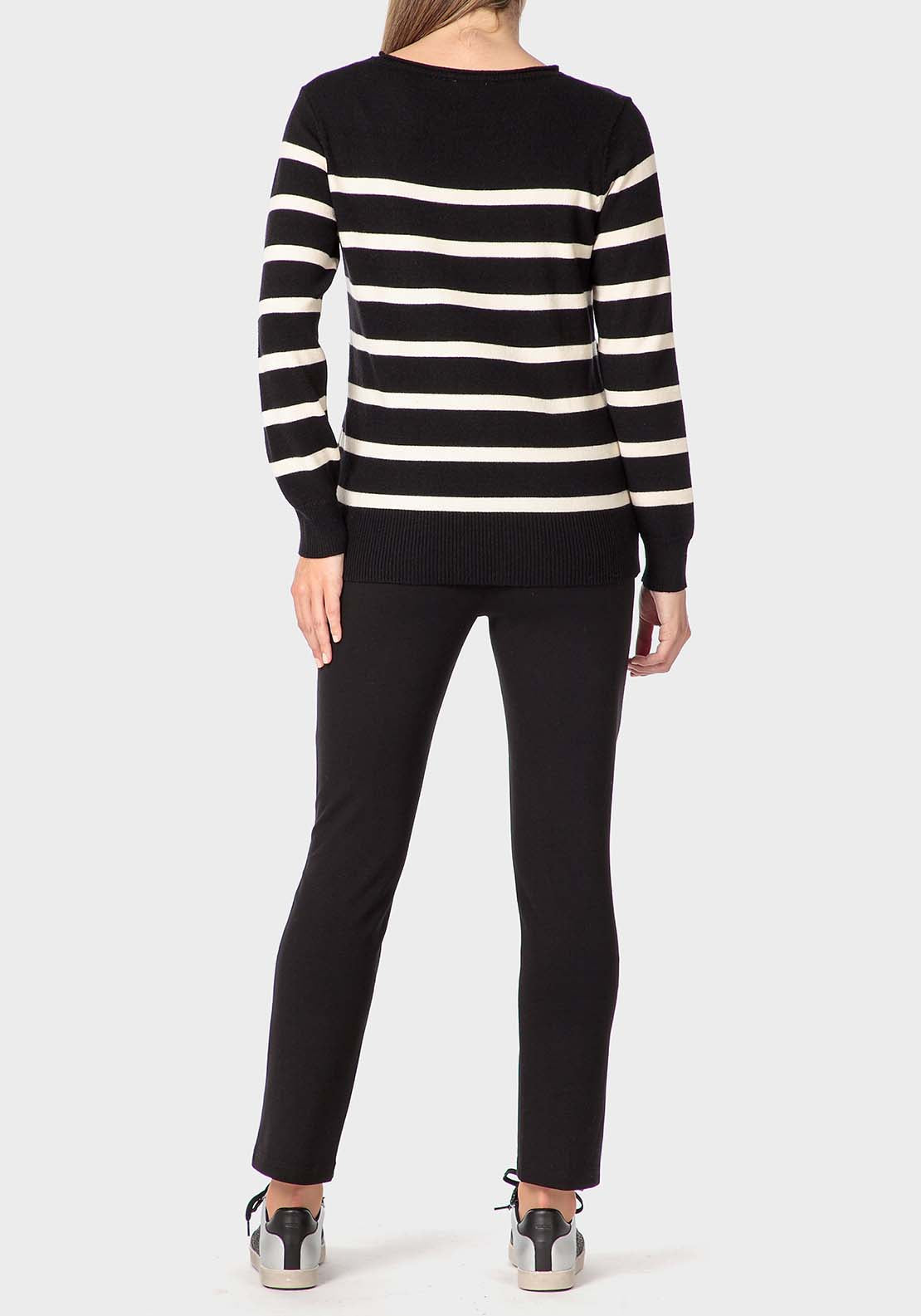 Punt Roma Trousers - Black 4 Shaws Department Stores