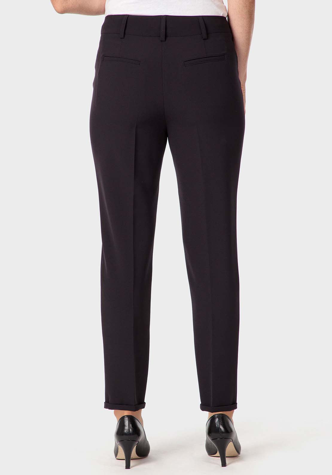 Punt Roma Capri Trousers - Black 2 Shaws Department Stores