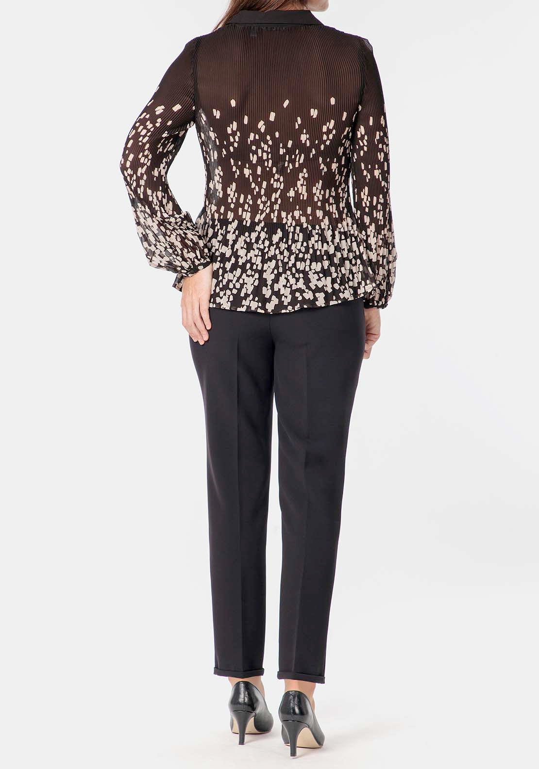 Punt Roma Capri Trousers - Black 4 Shaws Department Stores