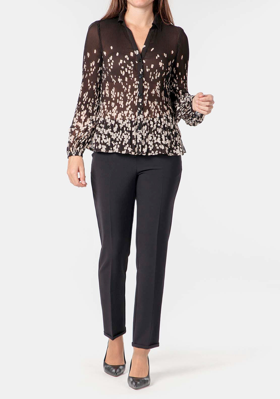 Punt Roma Capri Trousers - Black 3 Shaws Department Stores