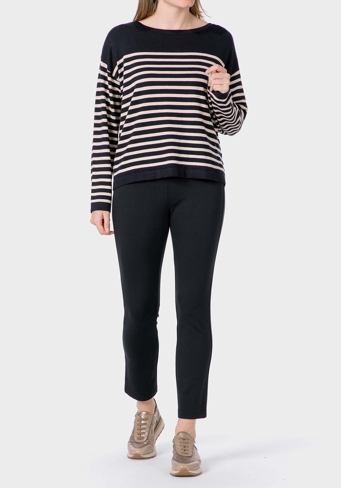 Ponte Di Roma Trousers - Blue Navy