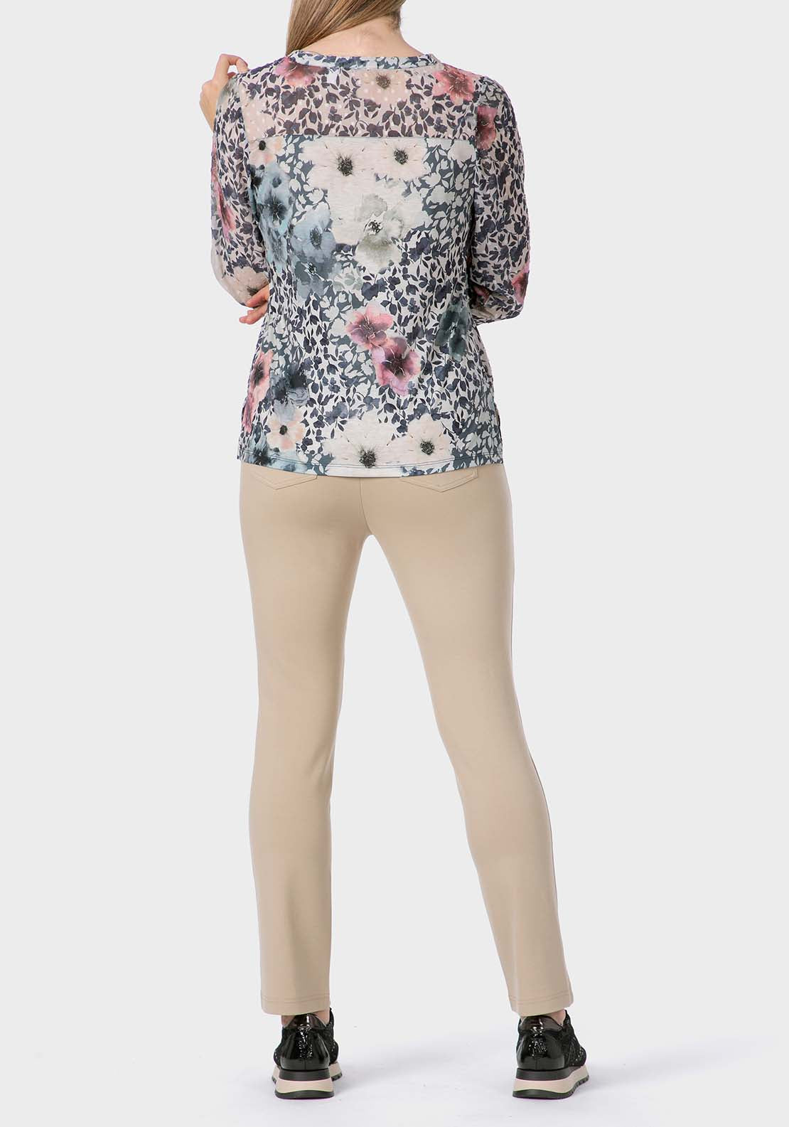Push Up Trousers - Beige