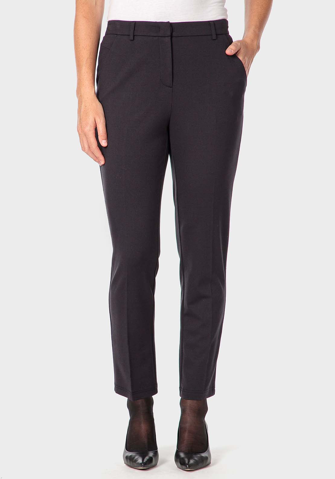 Punt Roma Trousers - Blue Cosmos 1 Shaws Department Stores