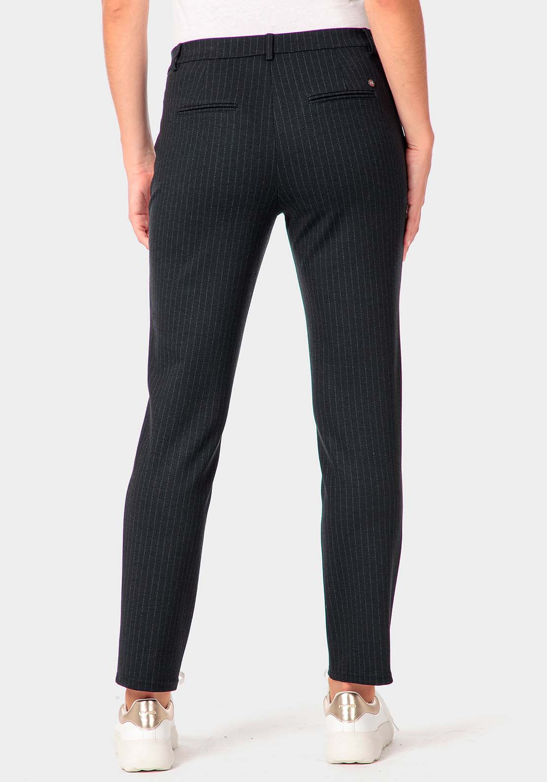 Punt Roma Fantasy Trousers - Blue Navy 2 Shaws Department Stores