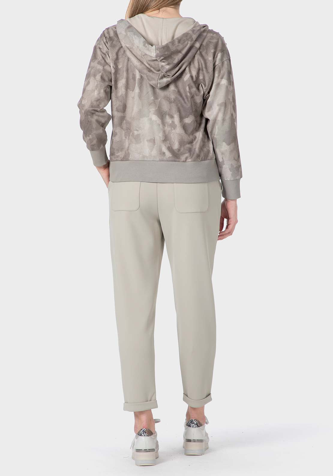 Punt Roma Comfy Trousers - Green Agate 4 Shaws Department Stores