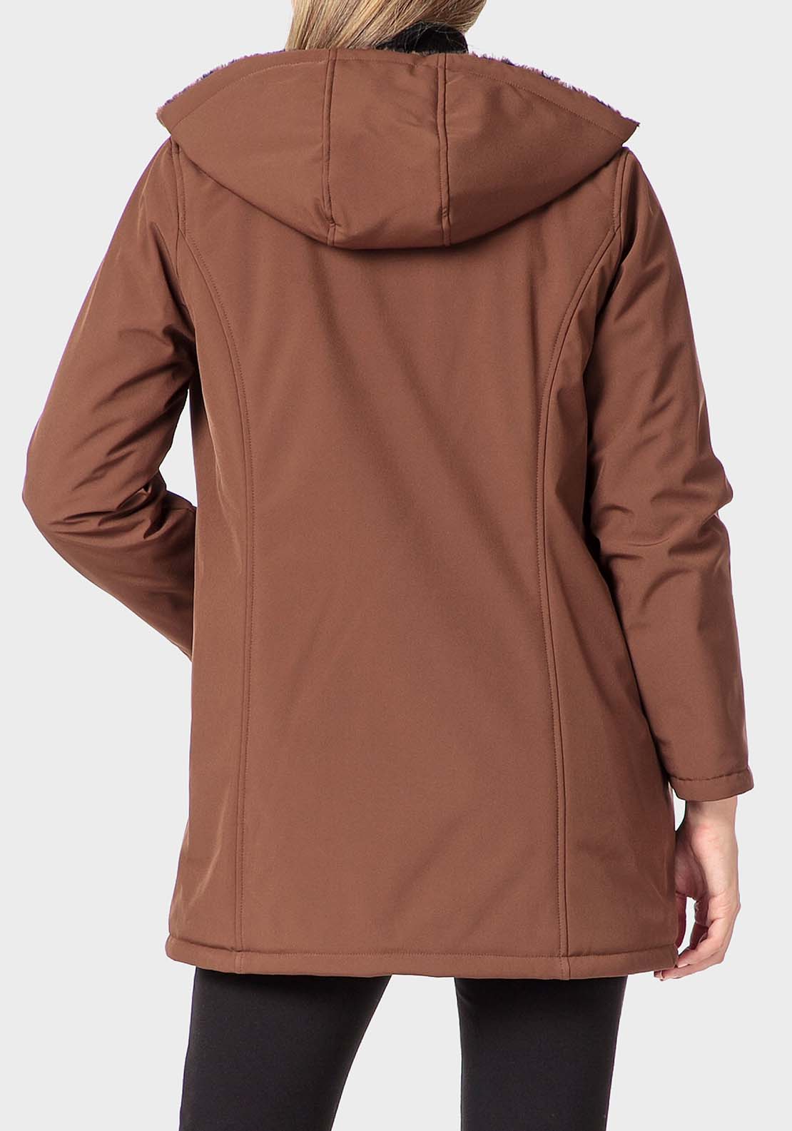 Punt Roma Parka - Brown 2 Shaws Department Stores
