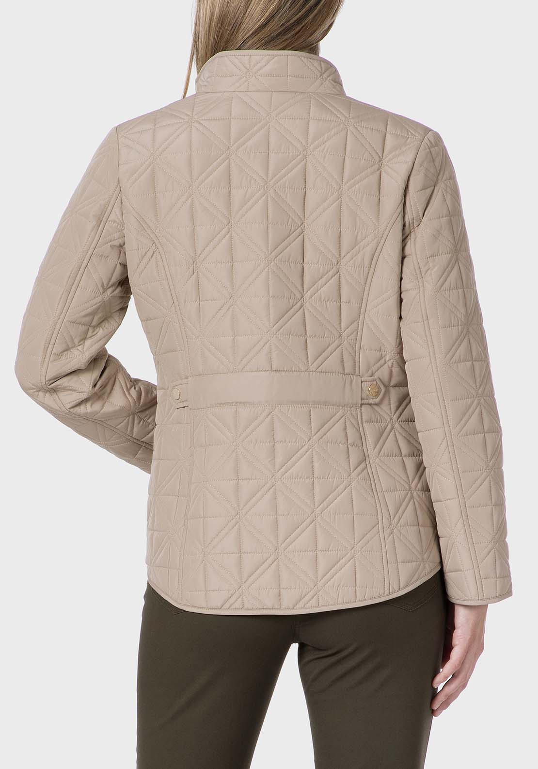 Punt Roma Padded Parka - Beige 2 Shaws Department Stores