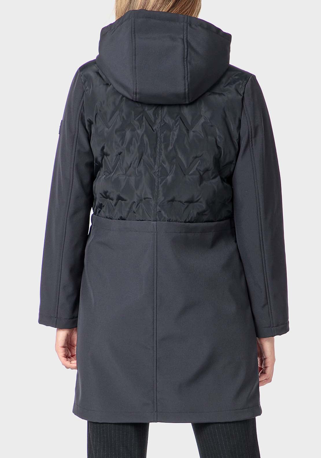 Punt Roma Long Parka - Blue Cosmos 2 Shaws Department Stores