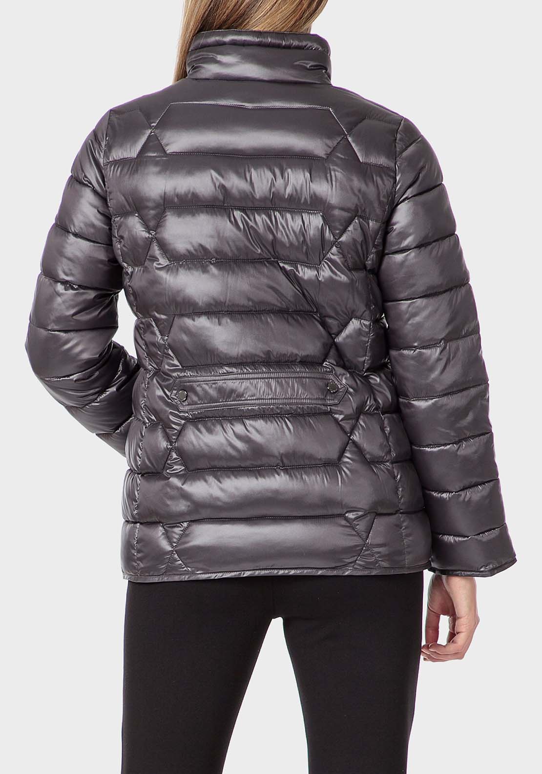 Punt Roma Padded Parka - Grey 2 Shaws Department Stores