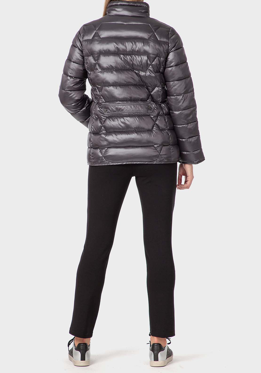 Punt Roma Padded Parka - Grey 4 Shaws Department Stores
