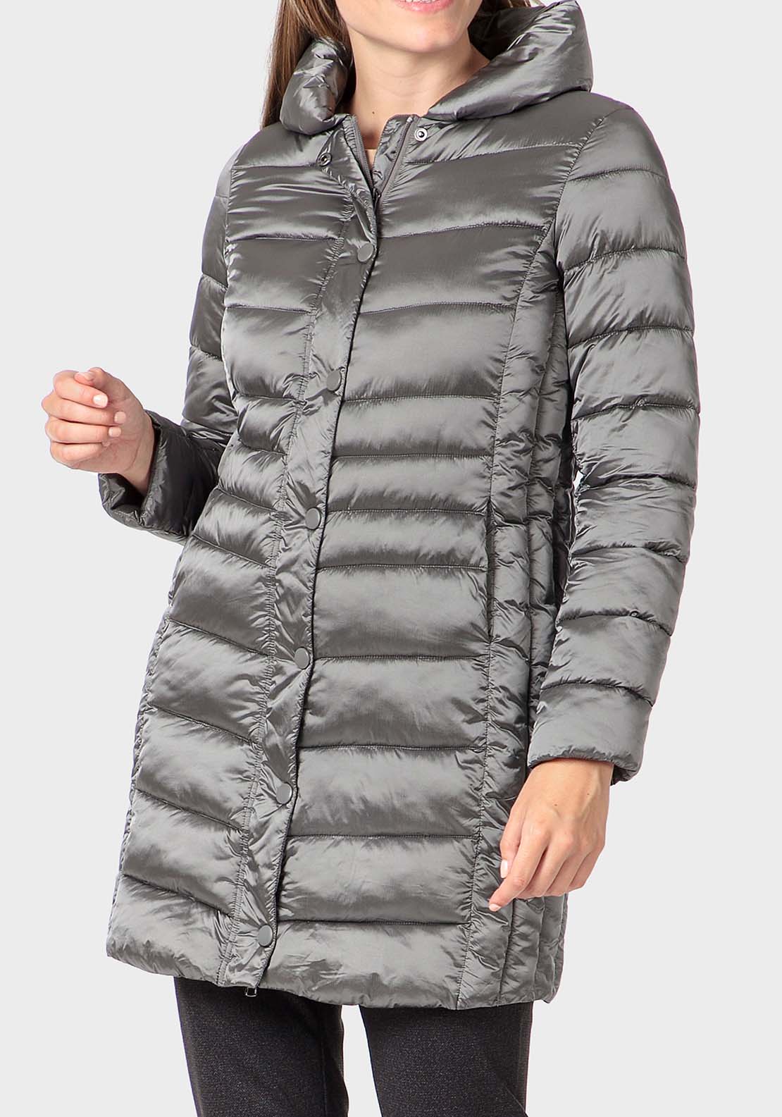 Punt Roma Parka - Grey 1 Shaws Department Stores