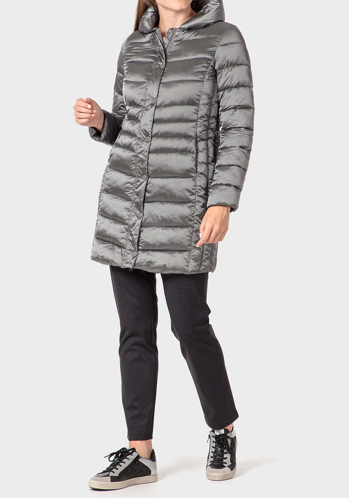 Punt Roma Parka - Grey 3 Shaws Department Stores