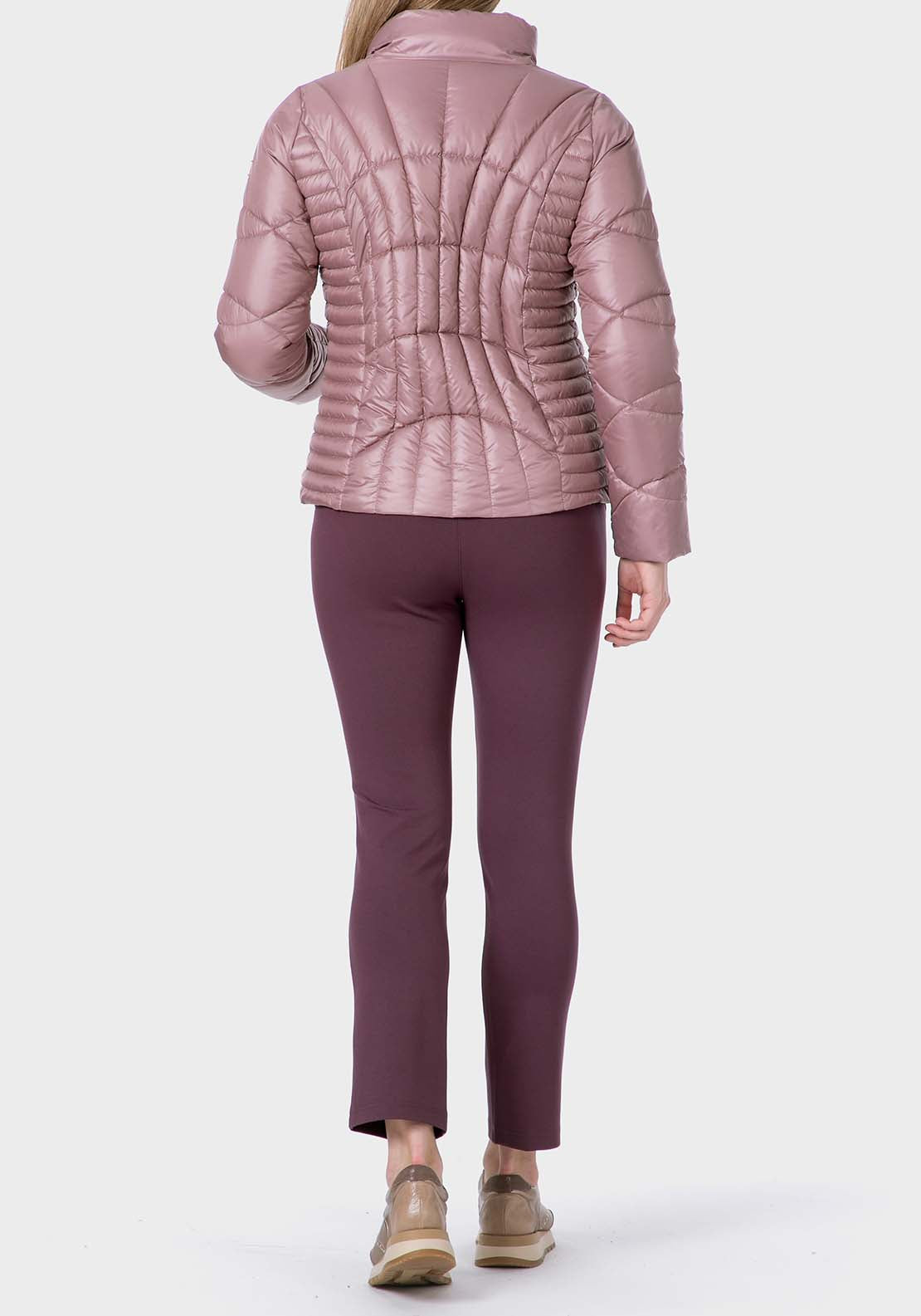 Punt Roma Padded Parka - Purple 3 Shaws Department Stores