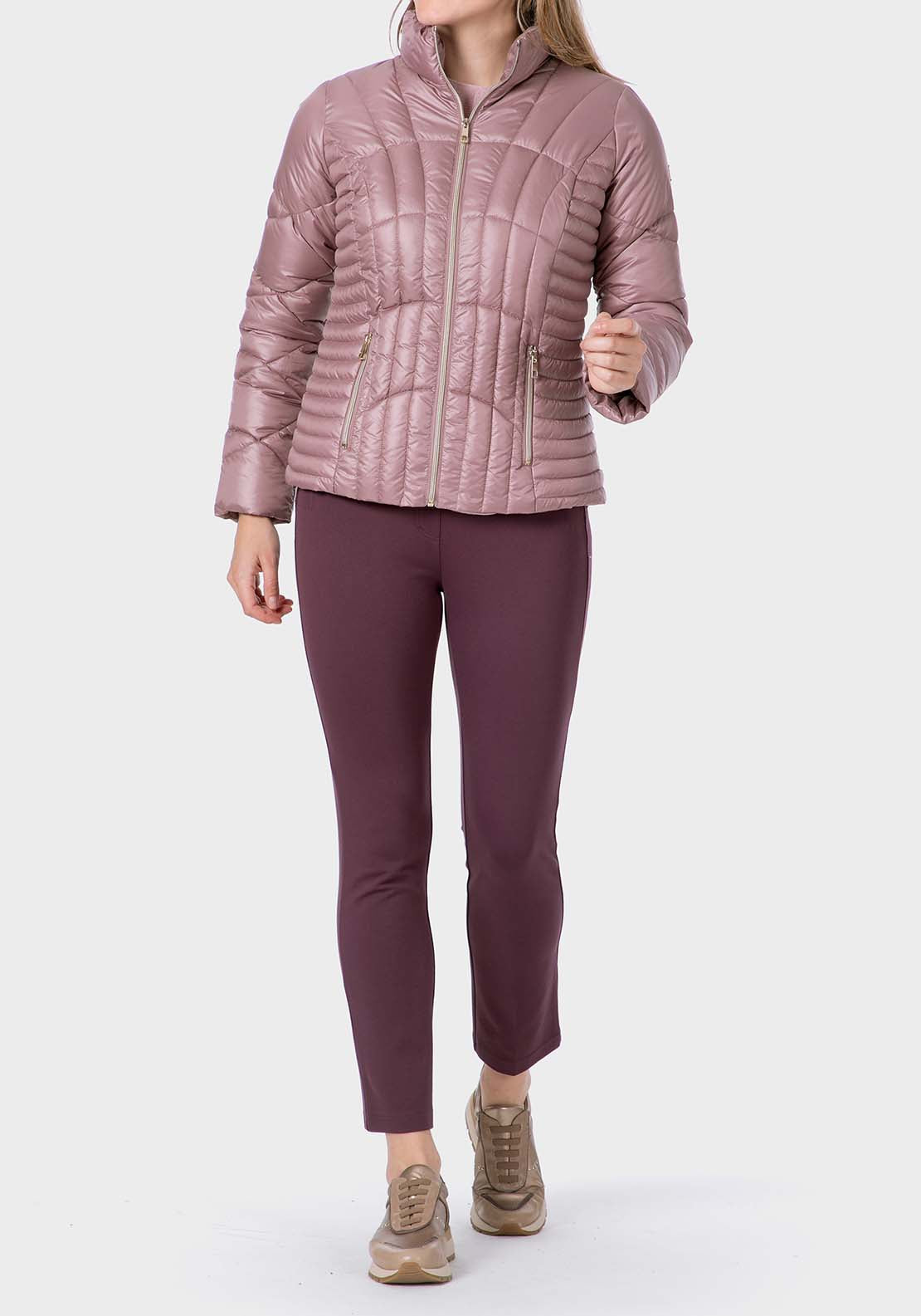 Punt Roma Padded Parka - Purple 4 Shaws Department Stores