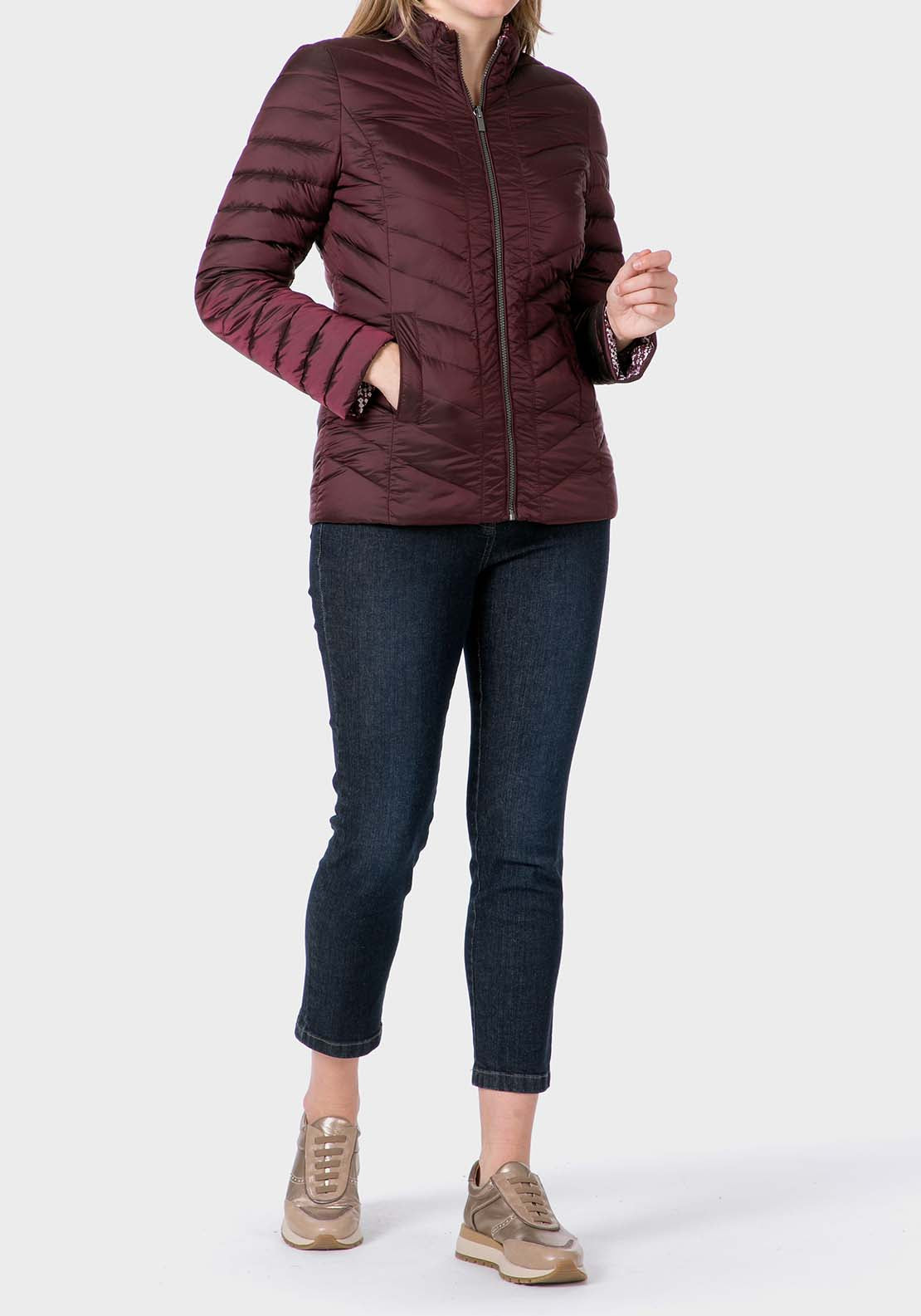 Punt Roma Reversible Parka - Red 3 Shaws Department Stores