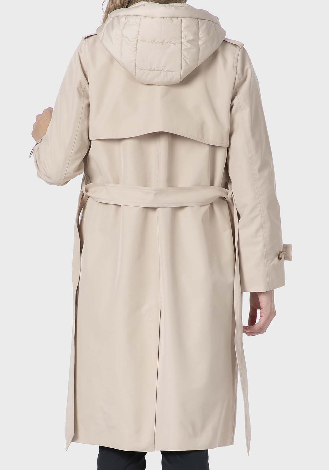 Punt Roma Beige Trench Coat - Beige 2 Shaws Department Stores