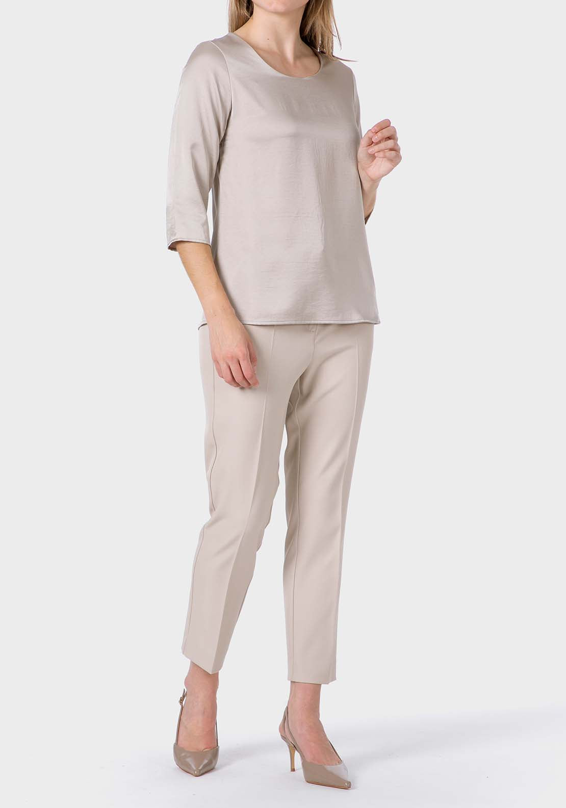 Stone Coloured Top - Beige
