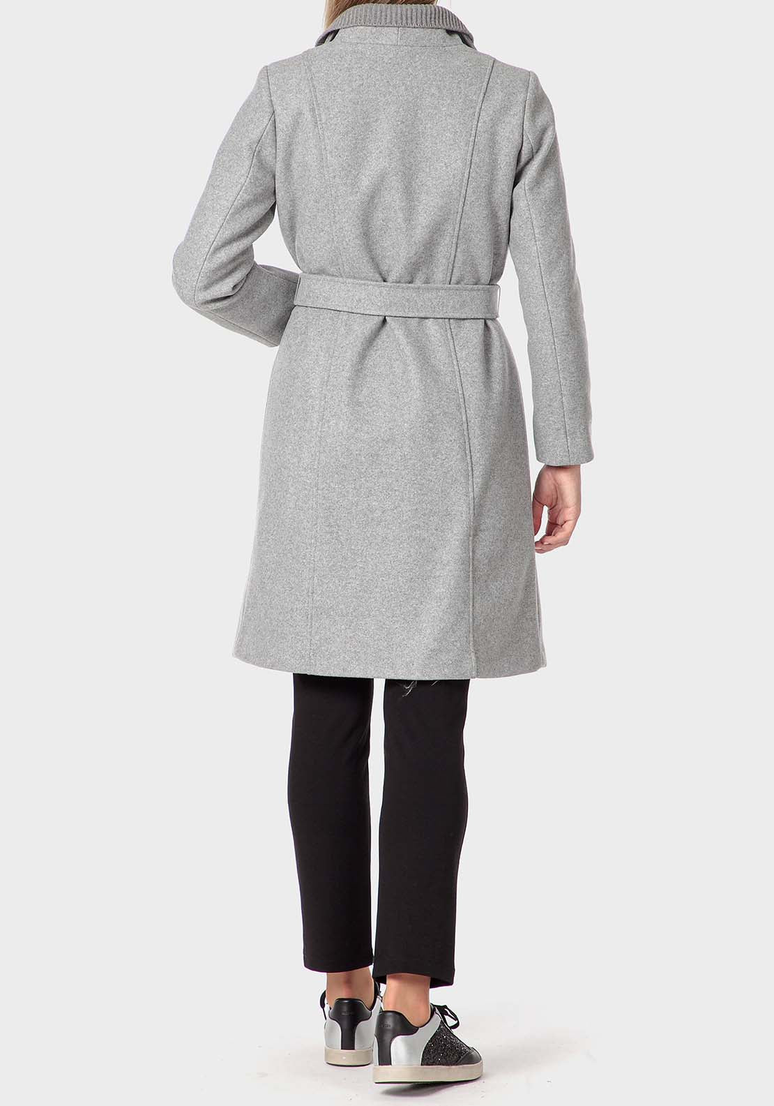Punt Roma Coat - Grey 4 Shaws Department Stores
