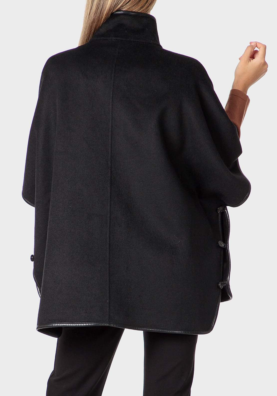 Punt Roma Black Cape - Black 2 Shaws Department Stores
