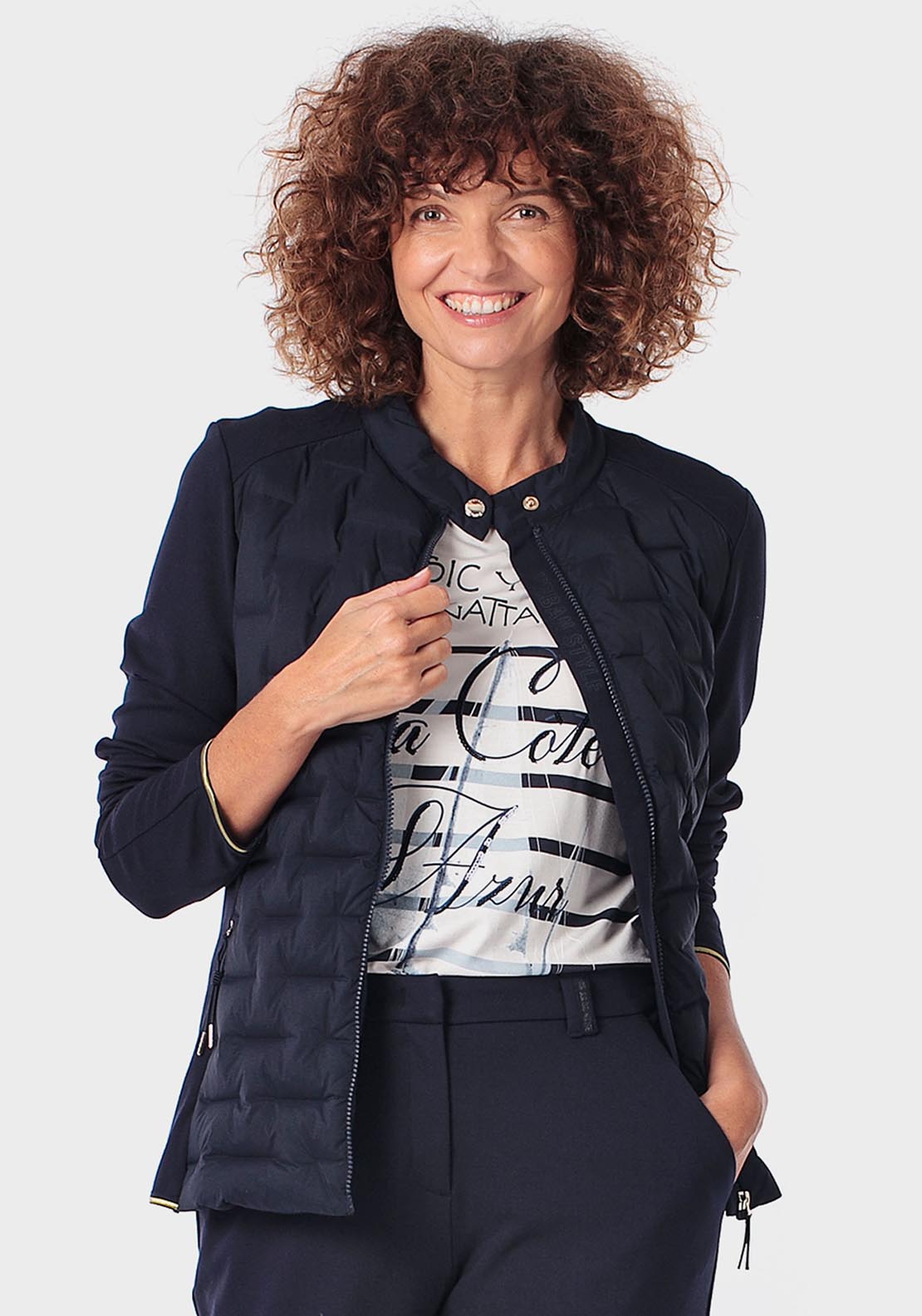 Padded Jacket - Blue Navy