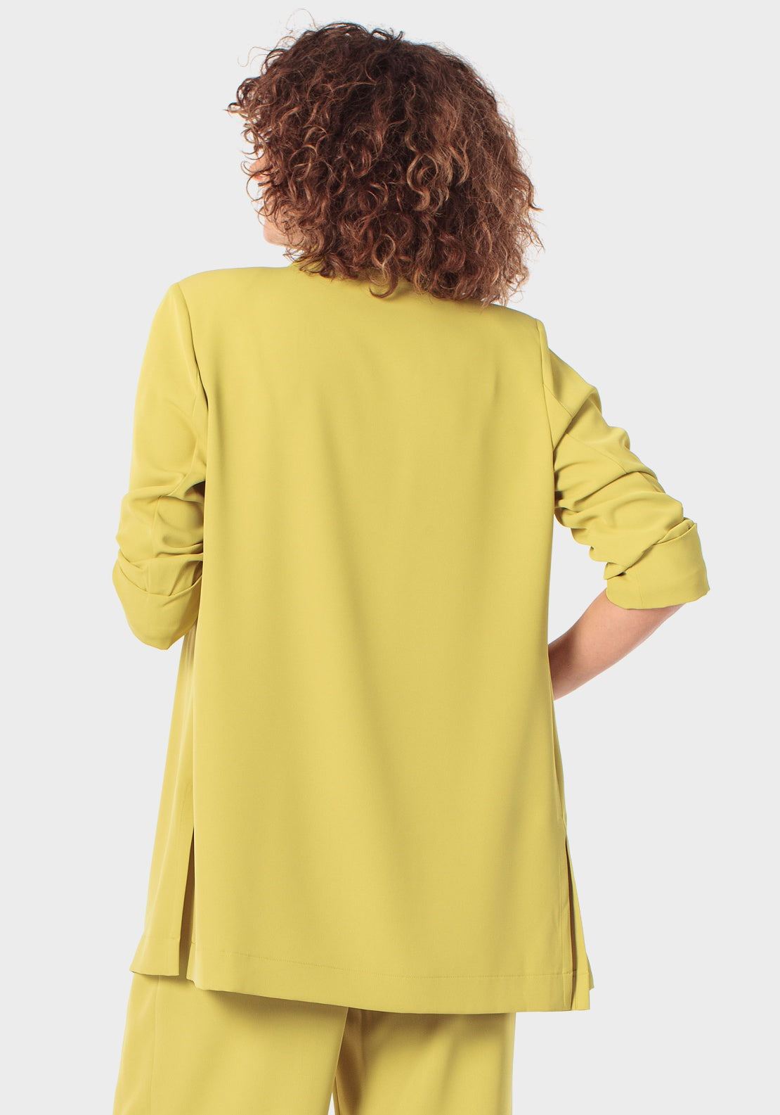 Long Blazer - Yellow