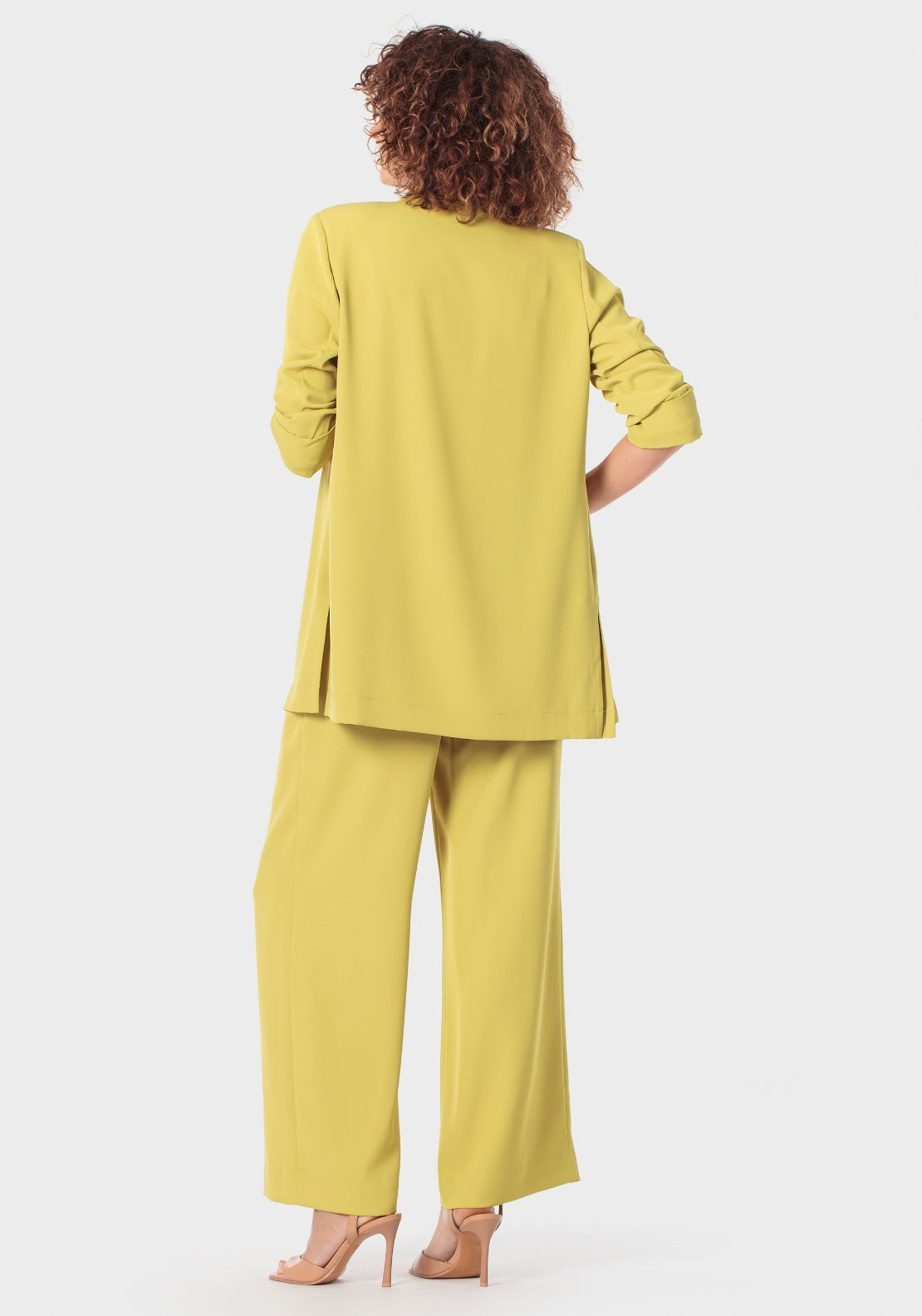 Long Blazer - Yellow