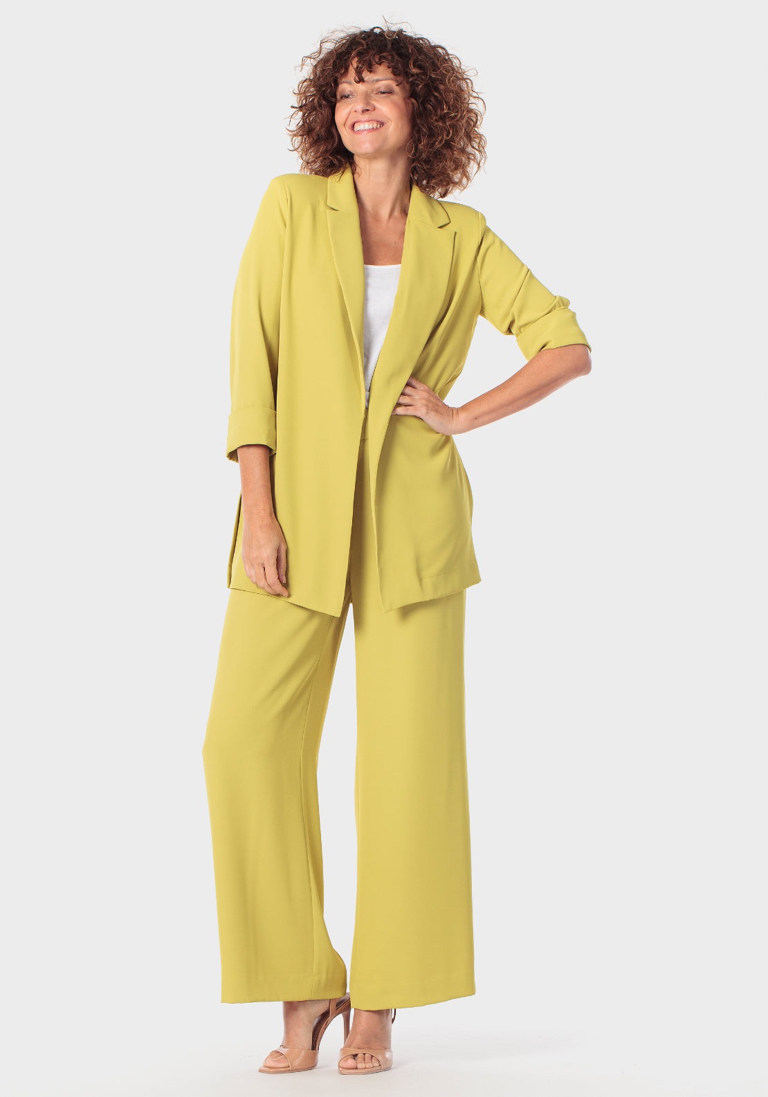Long Blazer - Yellow