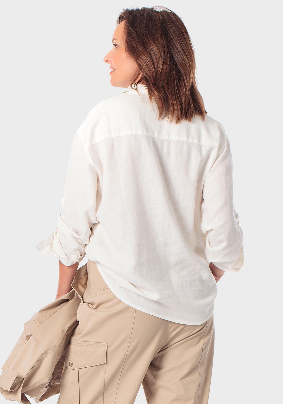 Linen Shirt - White