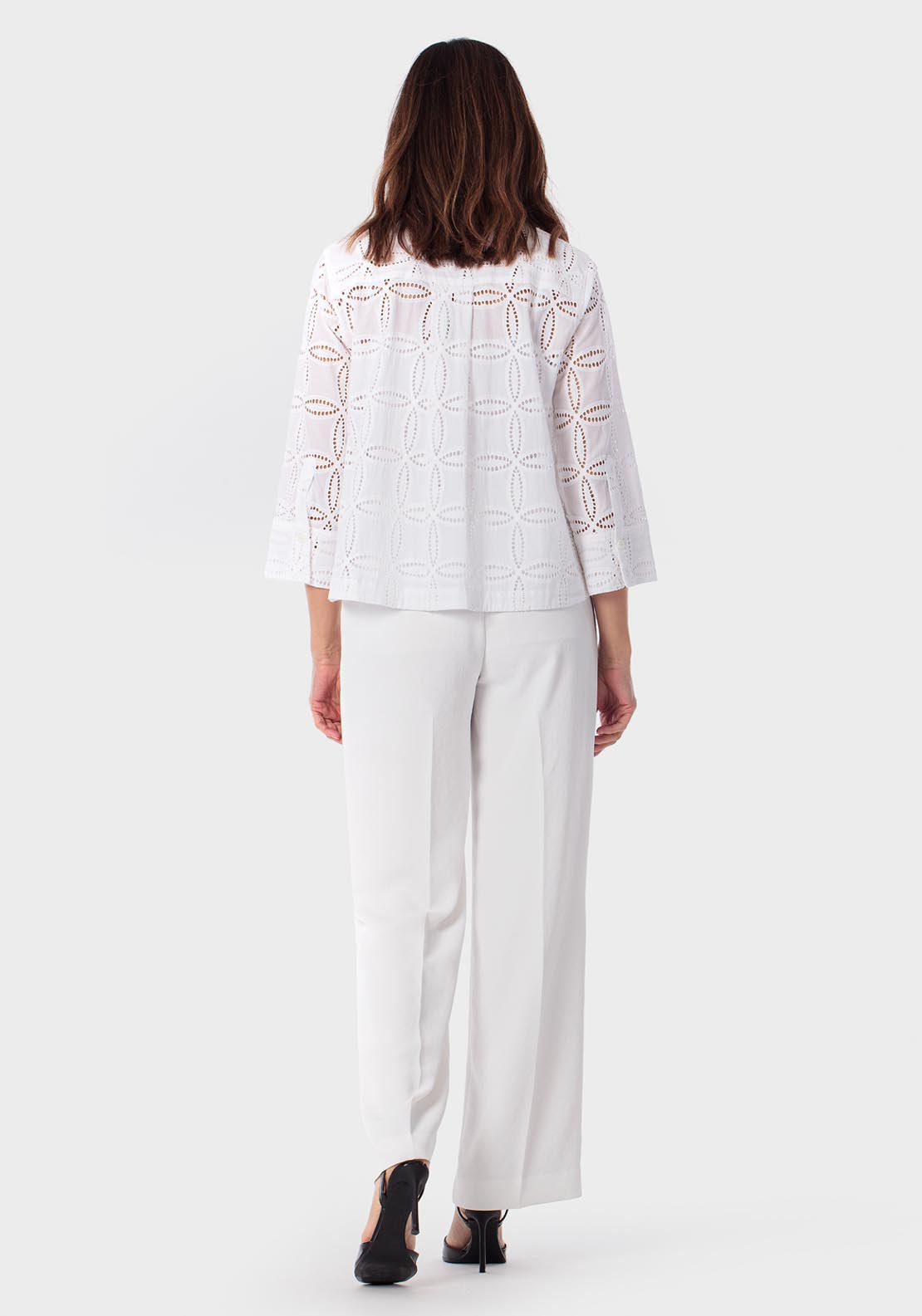 Embroidered Shirt - White