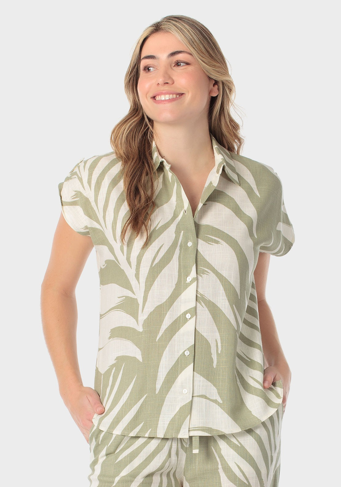Printed Shirt - Yellow