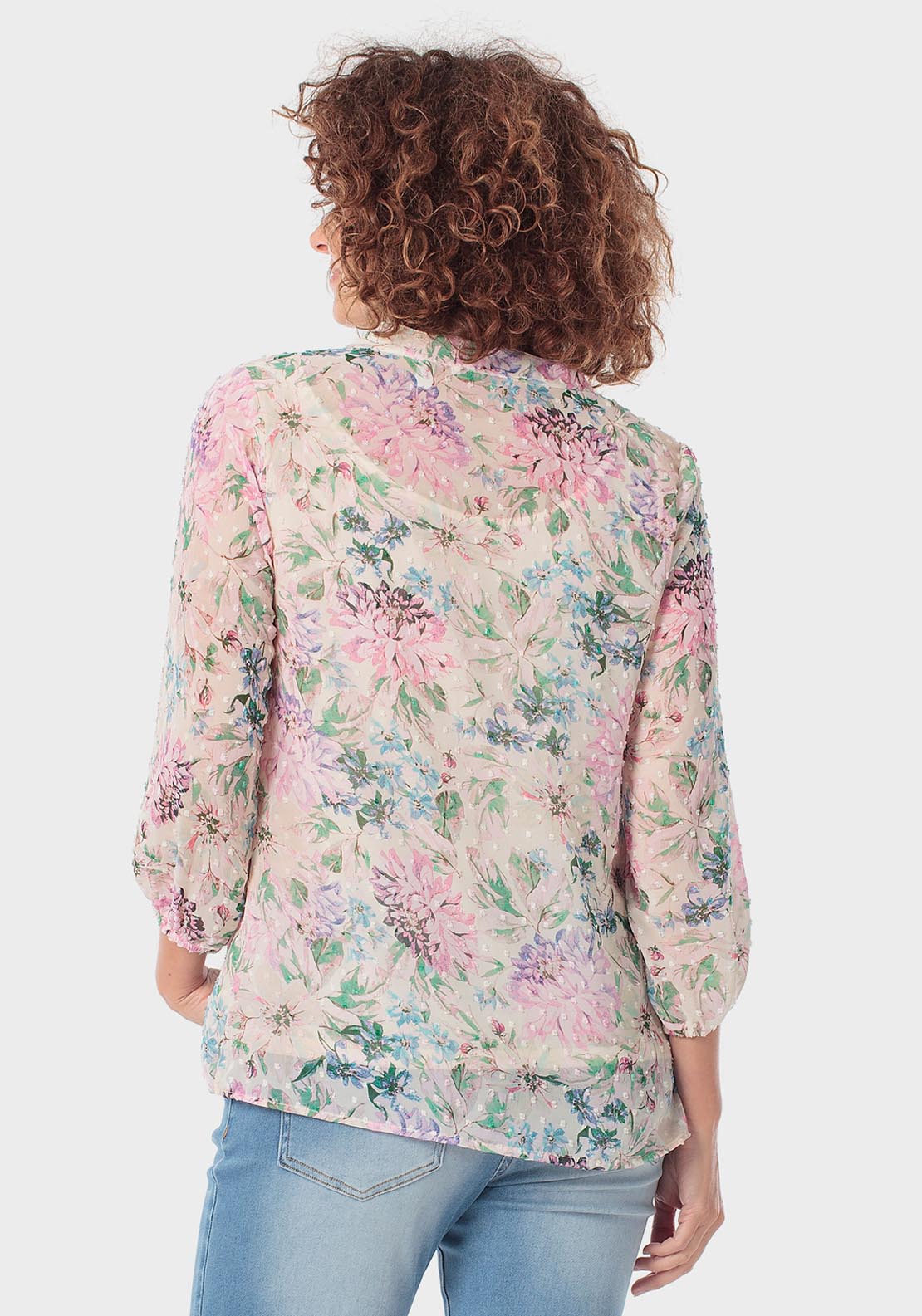 Plumetti Blouse - Pink Orchid