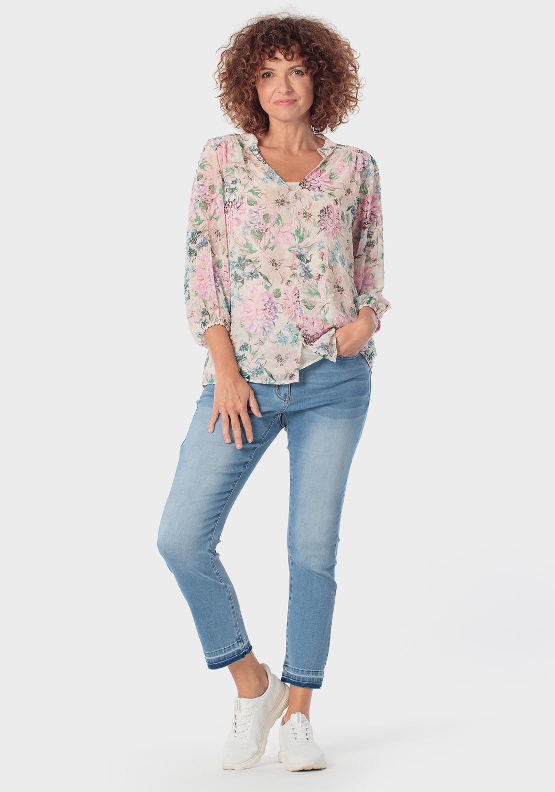 Plumetti Blouse - Pink Orchid