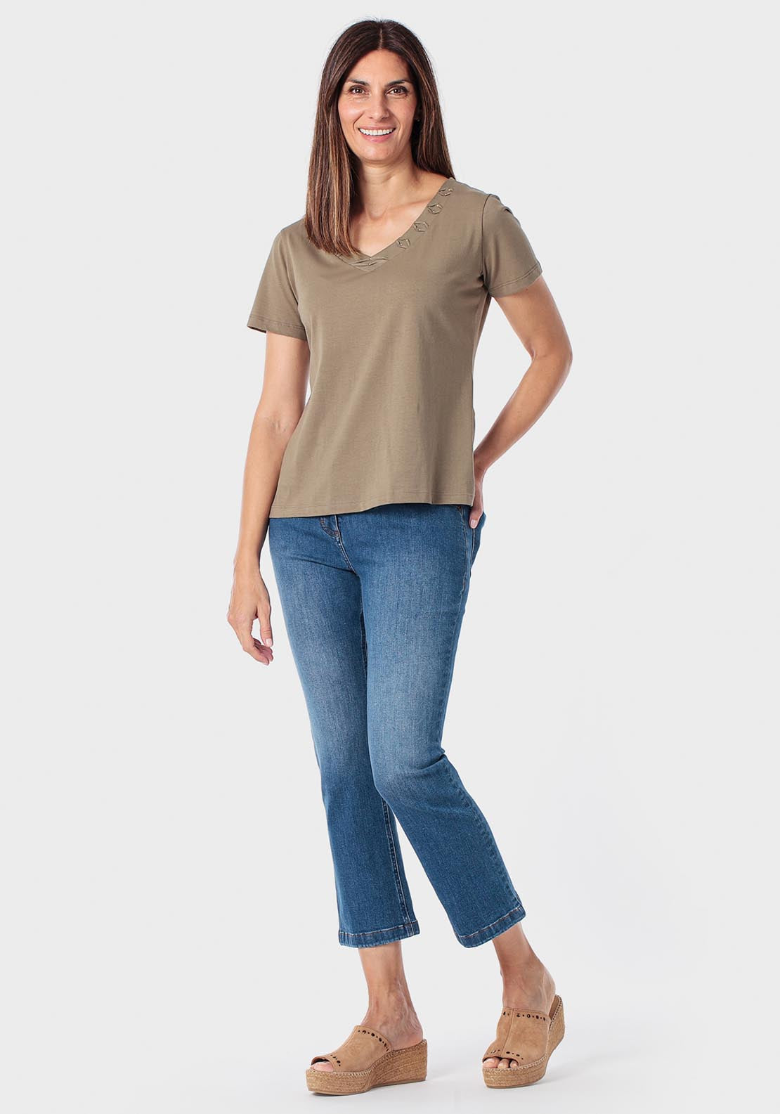 Basic Fantasy T-Shirt - Green Safari