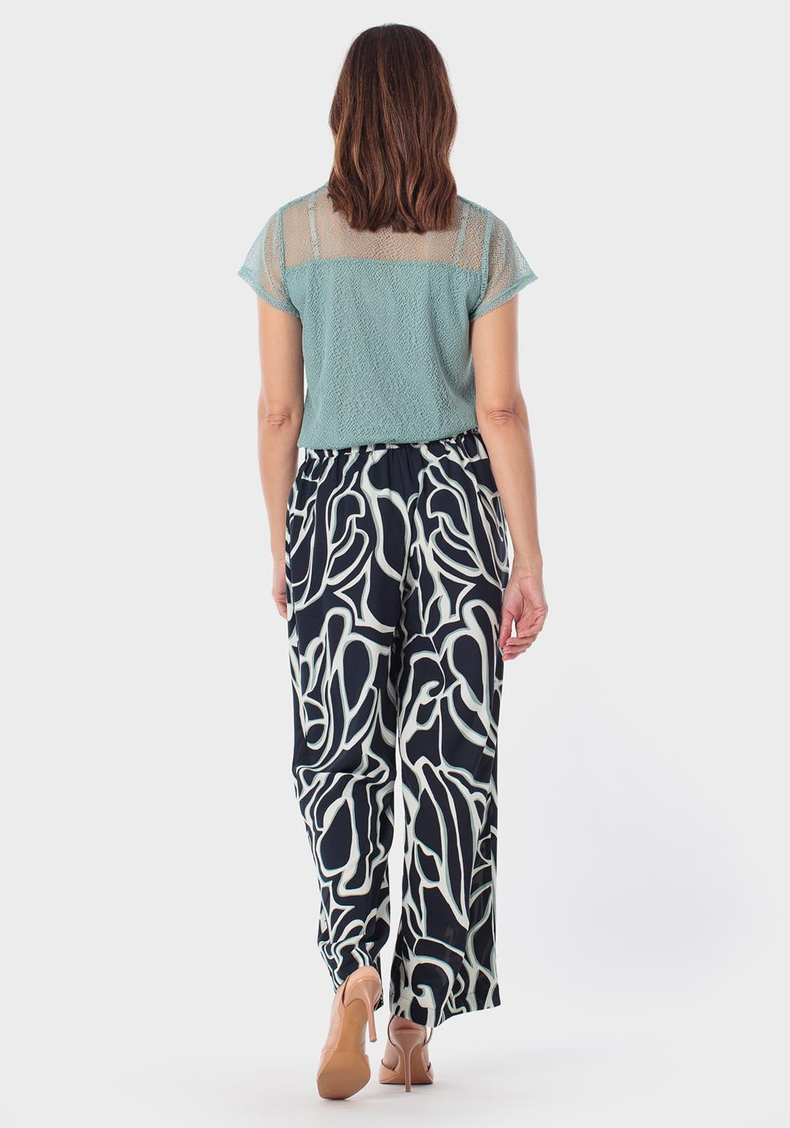 Mesh T-Shirt - Green Jade