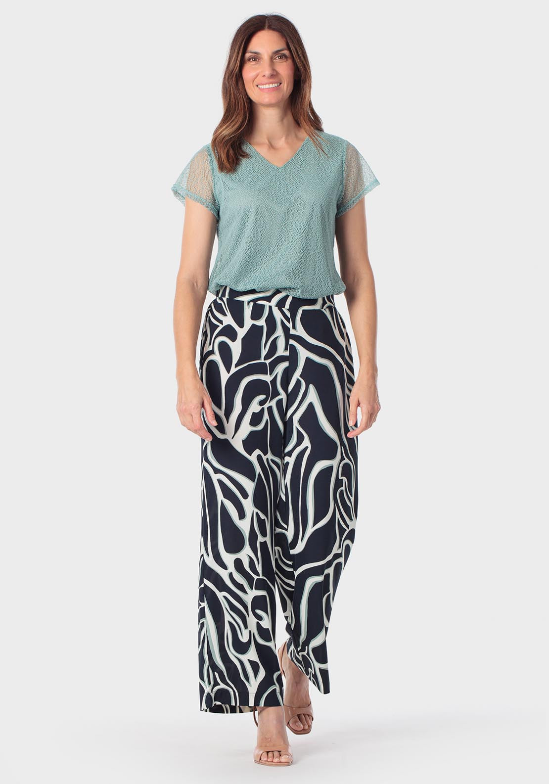 Mesh T-Shirt - Green Jade