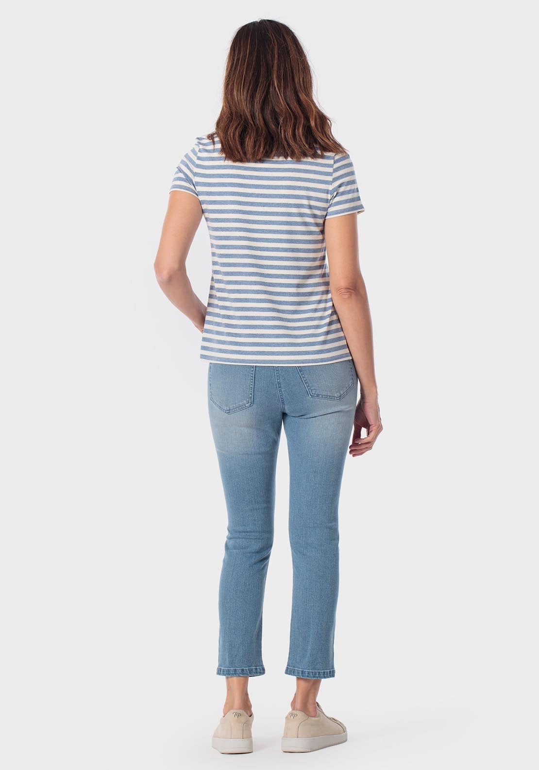 Striped T-Shirt - Blue Sky