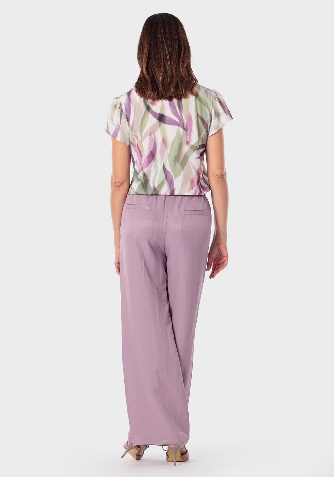 Printed T-Shirt - Lilac Powder