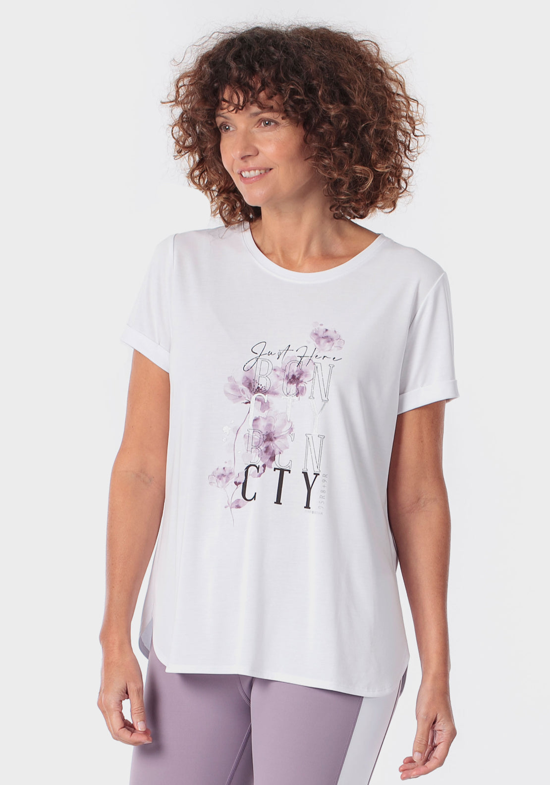 Floral Graphic T-Shirt - White
