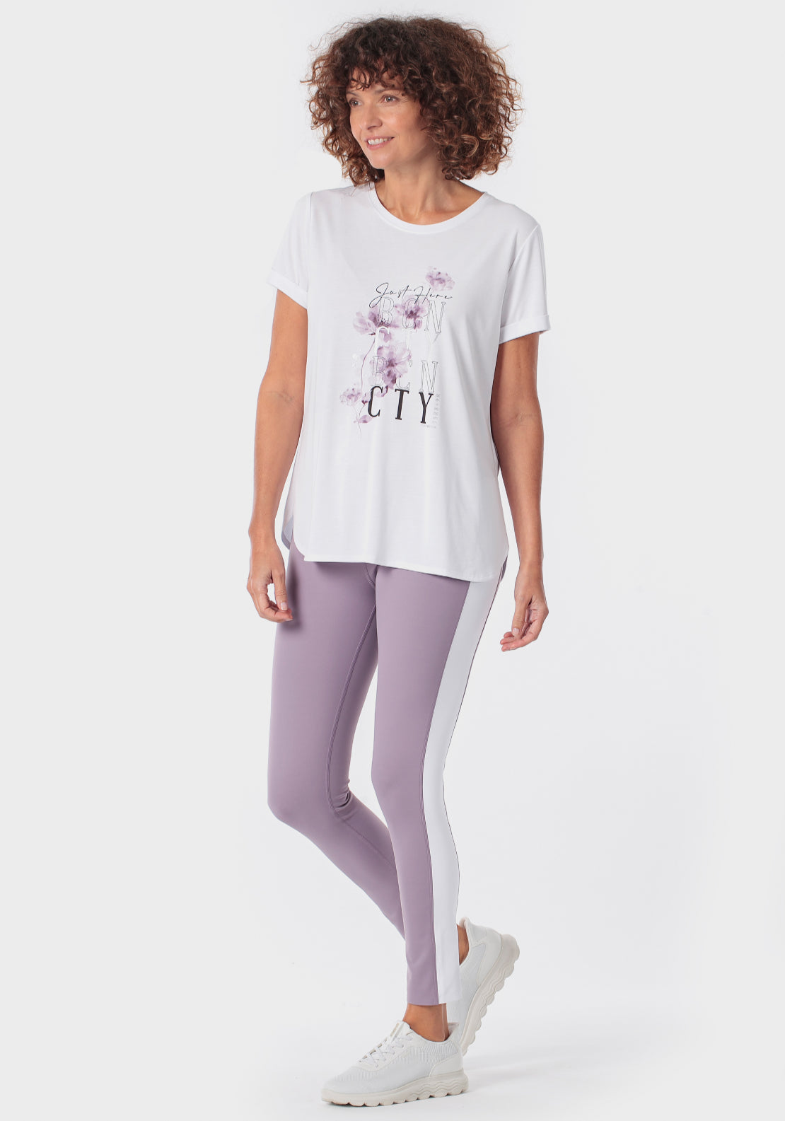 Floral Graphic T-Shirt - White