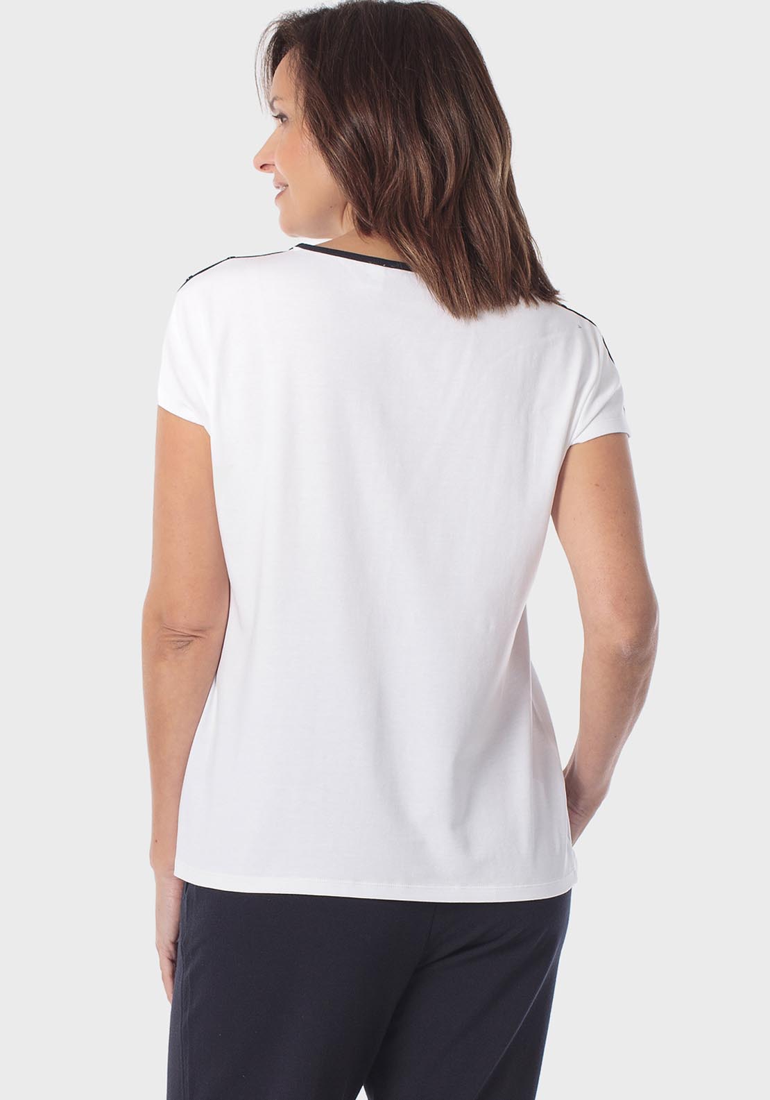 Sports T-Shirt - White Talc