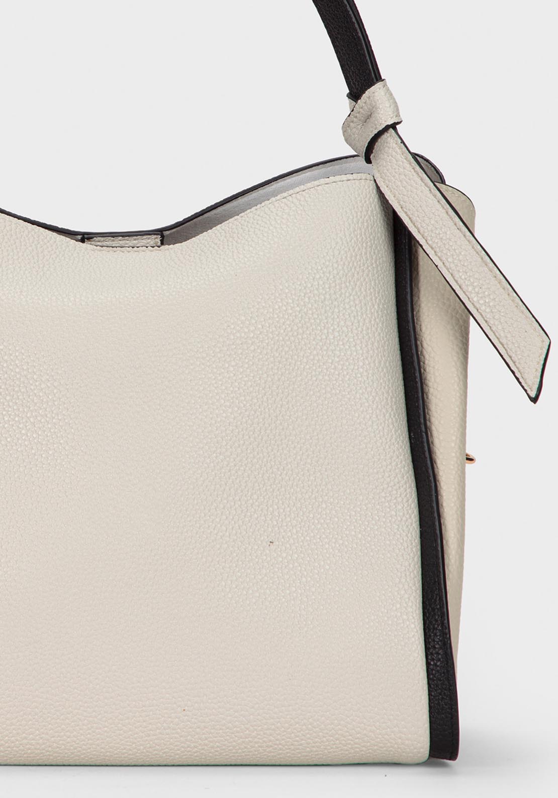 Two Tone Bag - White Chalk