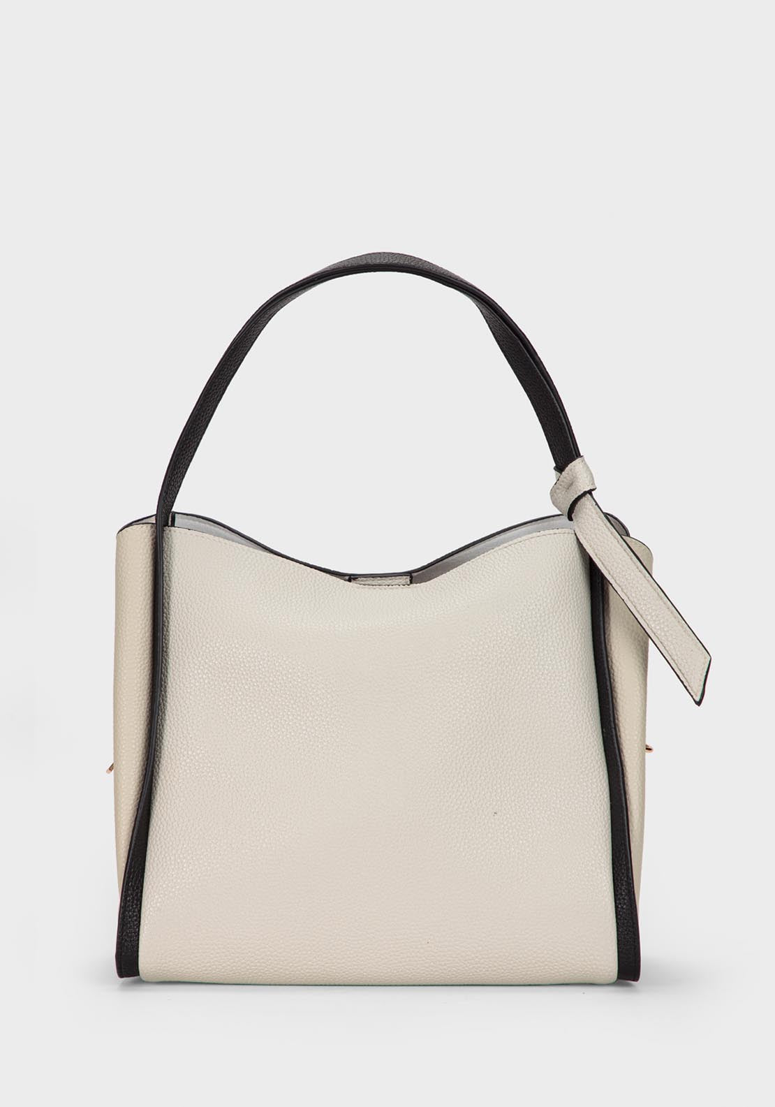 Two Tone Bag - White Chalk