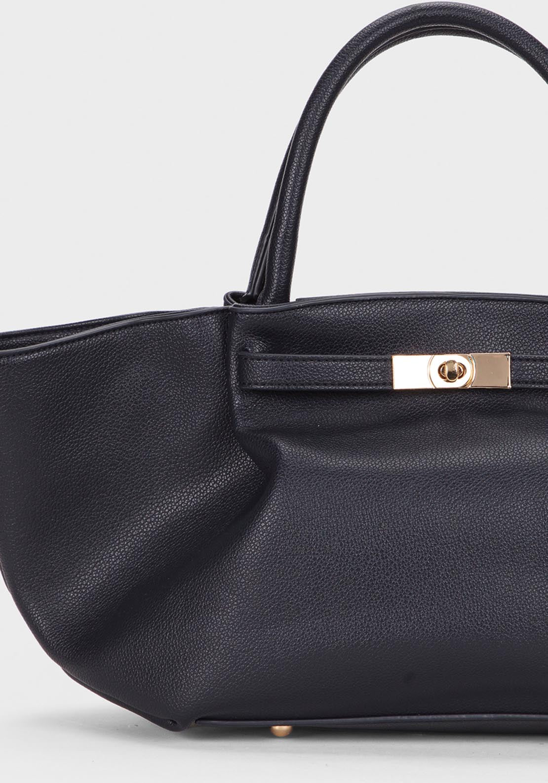 Tote Bag With Removable Shoulder Strap - Blue Navy