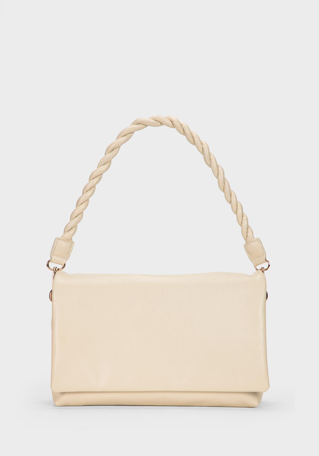 White Shoulder Bag - White Chalk